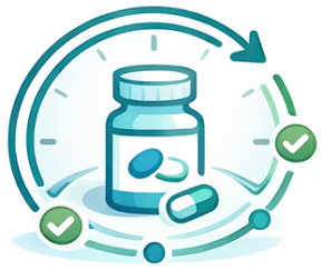 Mobile screen showing the Calcium app's HealthIndex interface with a score of 107, surrounded by icons representing different health metrics like activity, heart rate, temperature, and goals. Below, a progress card for 'Week 1 with your calcium coach' and a 'Get Connected' section are visible.
