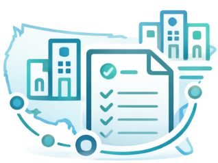 Mobile screen showing the Calcium app's HealthIndex interface with a score of 107, surrounded by icons representing different health metrics like activity, heart rate, temperature, and goals. Below, a progress card for 'Week 1 with your calcium coach' and a 'Get Connected' section are visible.